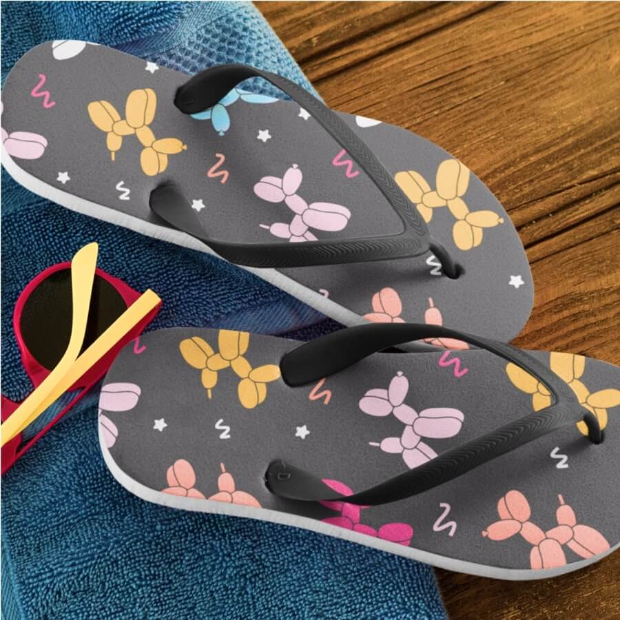 Anniversary and Birthday Flip Flops Custom clothing 48
