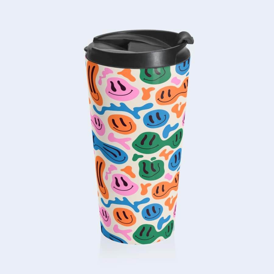 Mugs With Vivid Designs Custom Stainless Steel Travel Mug 29