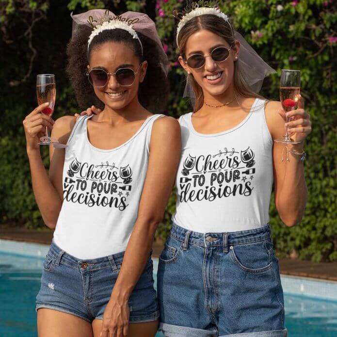 Wine Bachelorette Shirts Custom Bachelorette Shirts 12